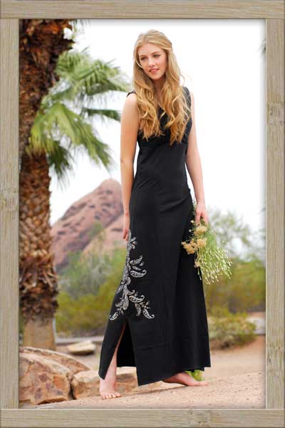 biasdress bYRNt Organics Women's Bias Cut Dress