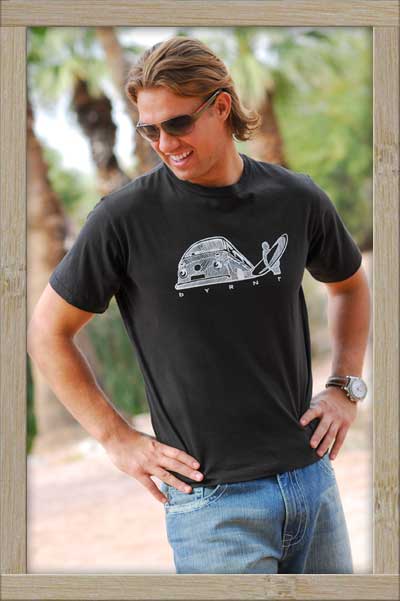 mensvantee bYRNt Organics Men's Van Tee Shirt